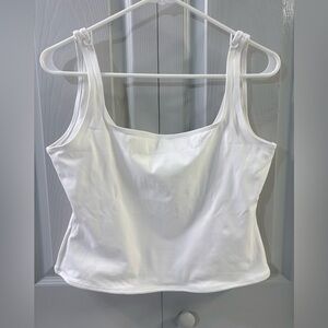 NWT Skims women’s shaping swim tank bikini top color marble size L